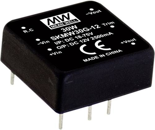 Mean Well SKMW30G-15 DC/DC-Wandler 2A 30W Anzahl Ausgänge: 1 x Inhalt 1St. von Mean Well