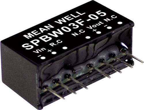 Mean Well SPBW03F-12 DC/DC-Wandlermodul 250mA 3W Anzahl Ausgänge: 1 x Inhalt 1St. von Mean Well