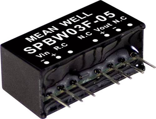 Mean Well SPBW03G-12 DC/DC-Wandlermodul 250mA 3W Anzahl Ausgänge: 1 x Inhalt 1St. von Mean Well