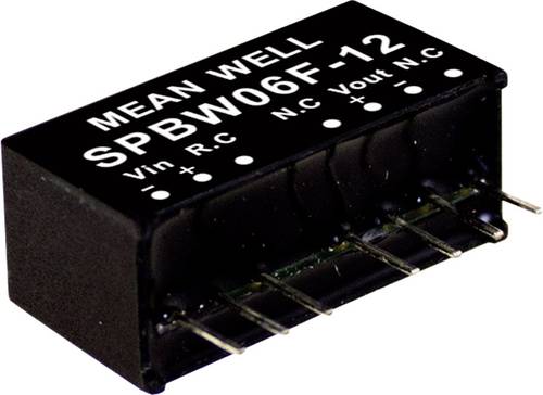 Mean Well SPBW06F-05 DC/DC-Wandlermodul 1.2A 6W Anzahl Ausgänge: 1 x Inhalt 1St. von Mean Well