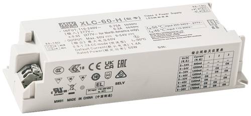 Mean Well XLC-60-48-DA2 LED-Treiber 60.0W 1St. Mean Well XLC-60-48-DA2 LED-Treiber 60.0W 1St. von Mean Well