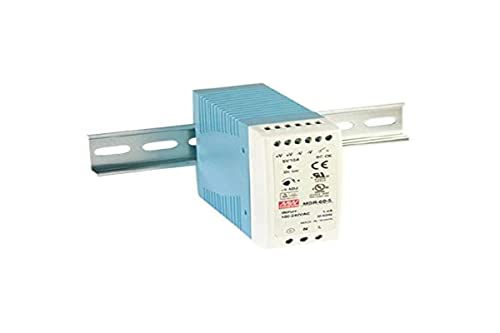 Hutschienen Netzteil 50W 5V 10A ; MeanWell, MDR-60-5 ; Hutschienennetzteil von MeanWell