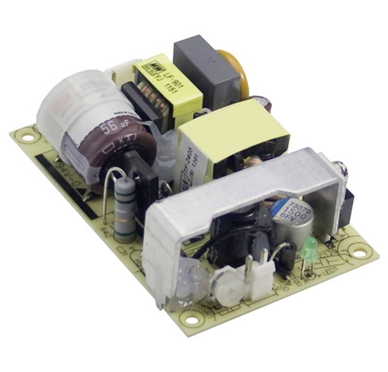 MeanWell Mean Well EPS-25-7.5 Schaltnetzteil 7.5 V/DC 3.4 A 25 W AC/DC-Einbaunetzteil von MeanWell