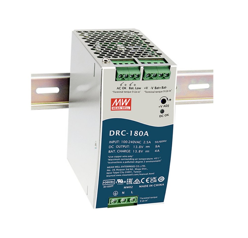 MeanWell Mean Well Hutschienen-Netzteil (DIN-Rail) 4.5 A 179.4 W Anzahl Ausg Hutschienen-Netzteil von MeanWell