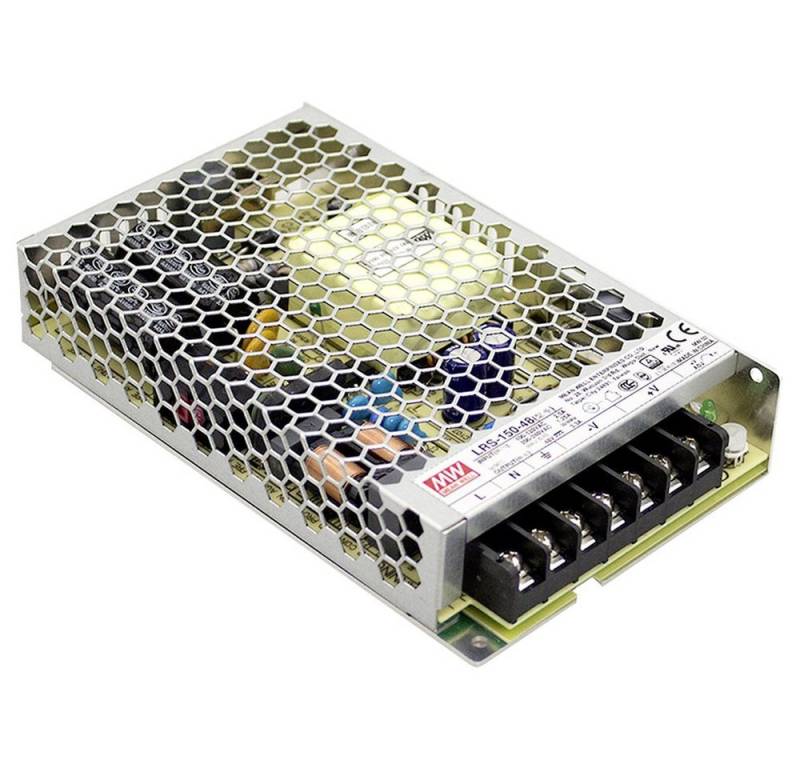 MeanWell Mean Well LRS-150-48 Schaltnetzteil 48 V/DC 3.3 A 158.4 W AC/DC-Einbaunetzteil von MeanWell
