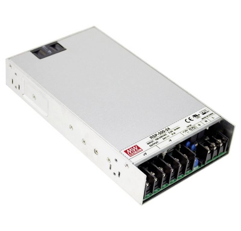 MeanWell Mean Well RSP-500-48 Schaltnetzteil 48 V/DC 10.5 A 504 W AC/DC-Einbaunetzteil von MeanWell