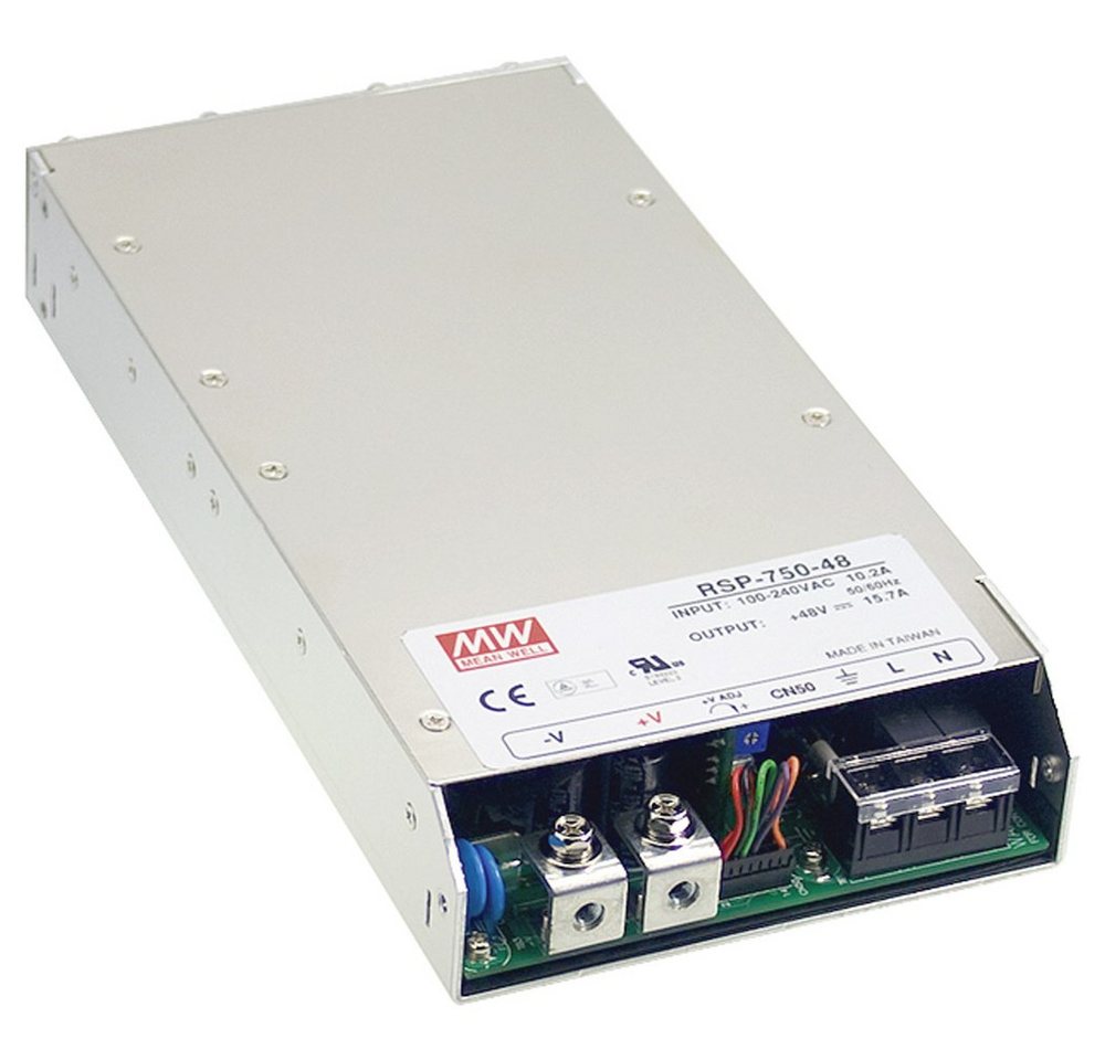 MeanWell Mean Well RSP-750-48 Schaltnetzteil 48 V/DC 15.7 A 753.6 W AC/DC-Einbaunetzteil von MeanWell