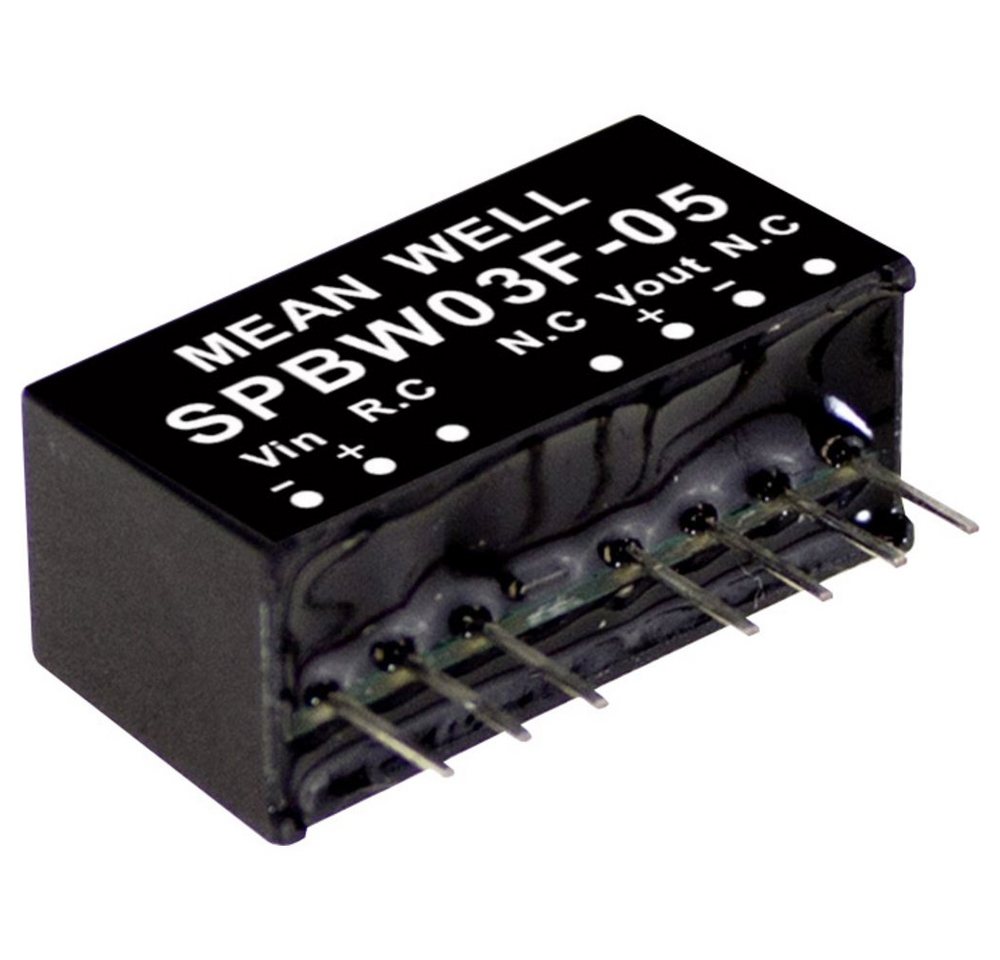 MeanWell Spannungswandler Mean Well SPBW03G-12 DC/DC-Wandlermodul 250 mA 3 W Anzahl Ausgänge:, (SPBW03G-12) von MeanWell