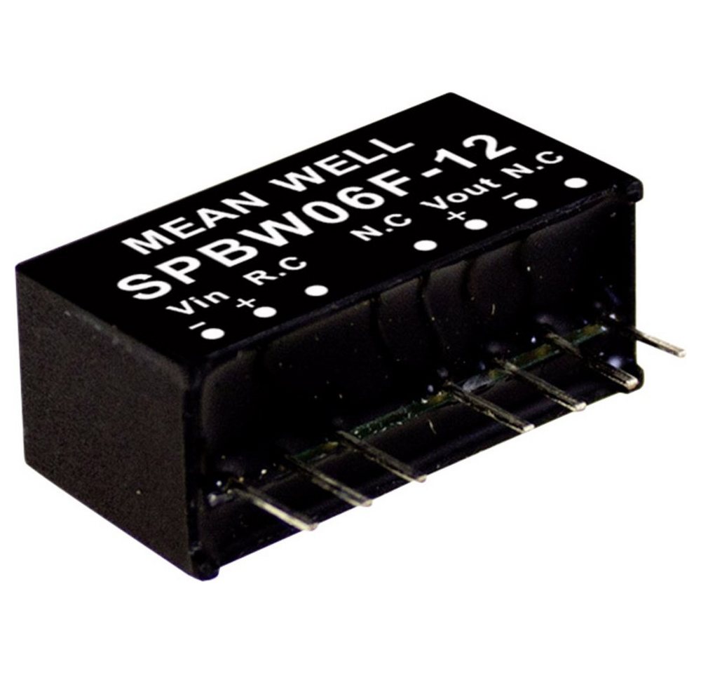 MeanWell Spannungswandler Mean Well SPBW06F-05 DC/DC-Wandlermodul 1.2 A 6 W Anzahl Ausgänge: 1, (SPBW06F-05) von MeanWell