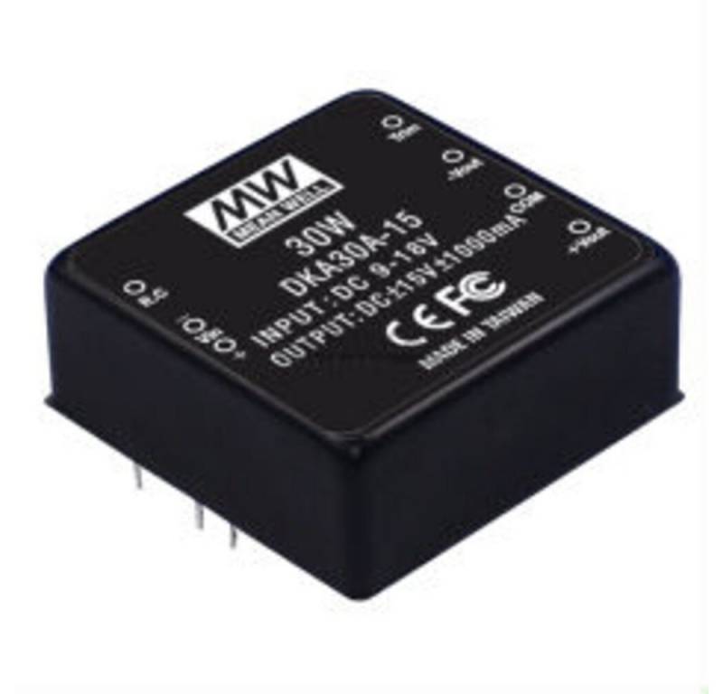 MeanWell Wechselrichter "DKA30C-15" 15V, 30W, Niedervolt, L50,8xH21xB50cm von MeanWell