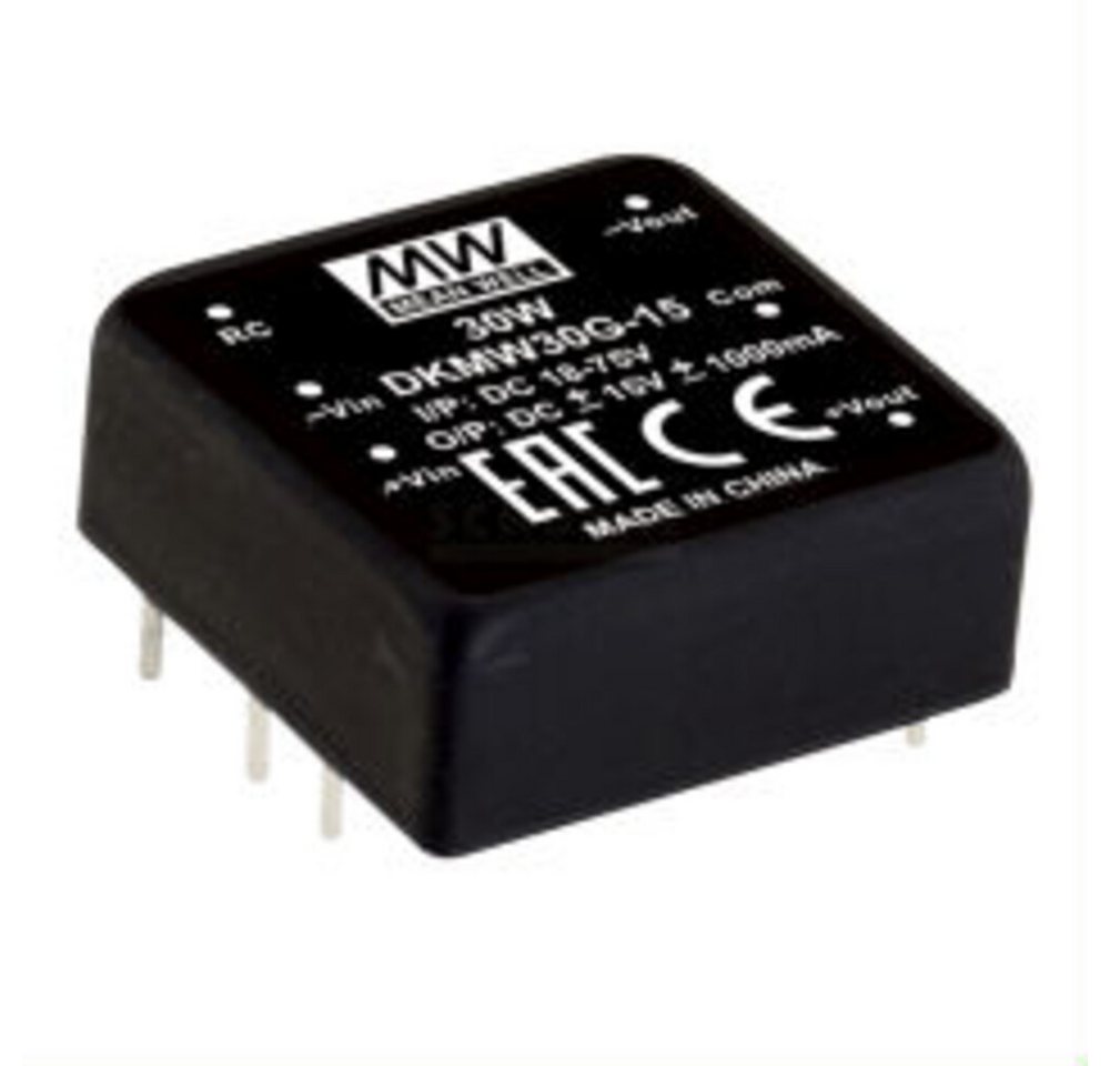 MeanWell Wechselrichter "DKMW30F-15" 15V, 30W, Niedervolt, L25,4xH10,2xB20cm MeanWell Wechselrichter "DKMW30F-15" 15V, 30W, Niedervolt, L25,4xH10,2xB20cm von MeanWell