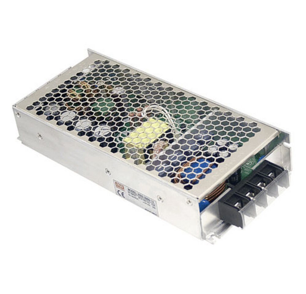 MeanWell Wechselrichter "RSD-300D-12" 12V, 300W, Niedervolt, L216xH40xB90cm von MeanWell