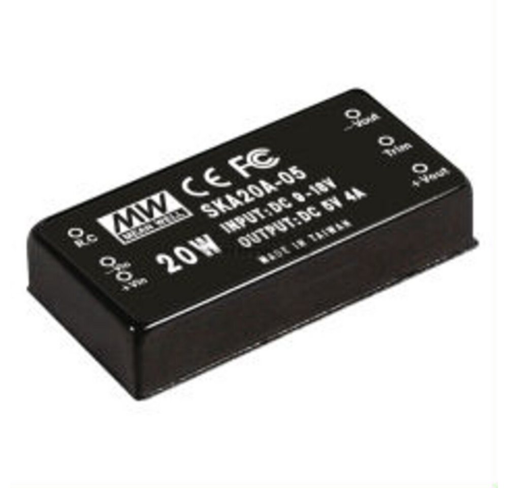 MeanWell Wechselrichter "SKA20C-15" 15V, 20W, Niedervolt, L50,8xH11,2xB20cm MeanWell Wechselrichter "SKA20C-15" 15V, 20W, Niedervolt, L50,8xH11,2xB20cm von MeanWell