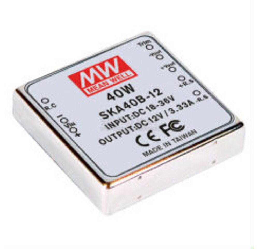 MeanWell Wechselrichter "SKA40B-15" 15V, 40W, Niedervolt, L50,8xH11xB50cm MeanWell Wechselrichter "SKA40B-15" 15V, 40W, Niedervolt, L50,8xH11xB50cm von MeanWell