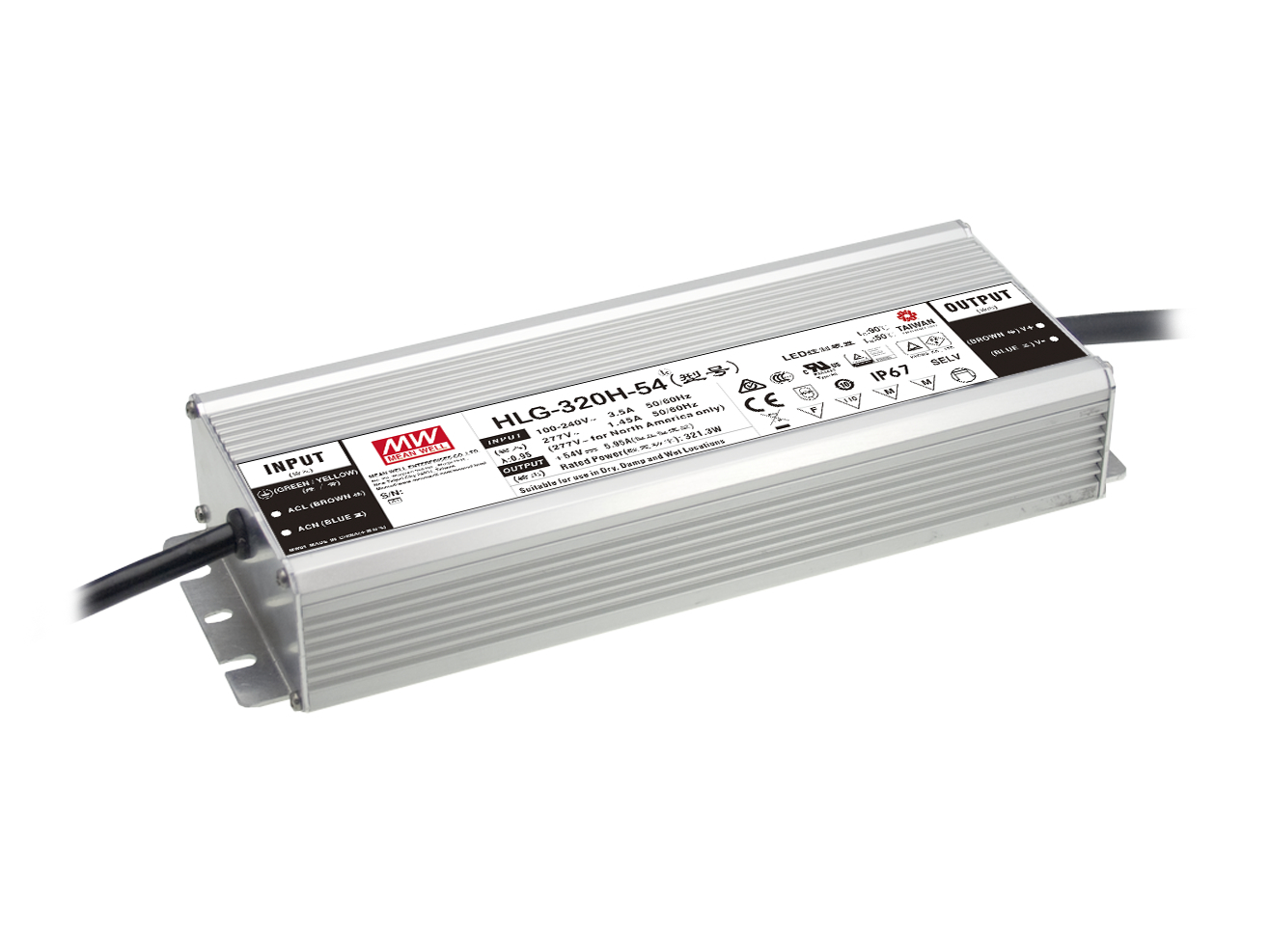 Meanwell LED-Netzteil 320W / 24V IP67 Meanwell LED-Netzteil 320W / 24V IP67 von Meanwell