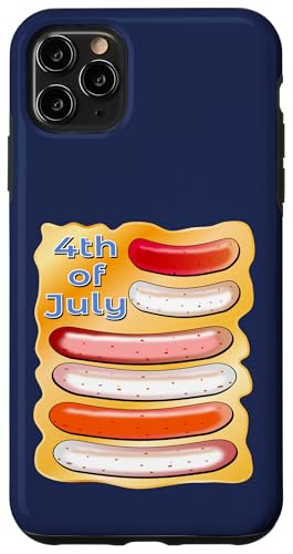 USA AMERIKA BRATWURST BBQ WÜRSTCHEN GRILLEN Hülle für iPhone 11 Pro Max von Meat Veggie BBQ Sizzle Through Grill Seasons