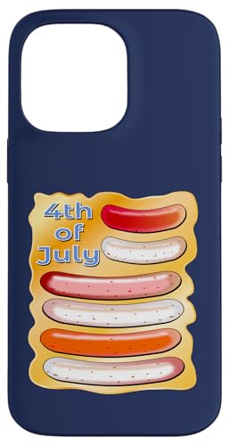 USA AMERIKA BRATWURST BBQ WÜRSTCHEN GRILLEN Hülle für iPhone 14 Pro Max von Meat Veggie BBQ Sizzle Through Grill Seasons