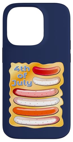 USA AMERIKA BRATWURST BBQ WÜRSTCHEN GRILLEN Hülle für iPhone 14 Pro von Meat Veggie BBQ Sizzle Through Grill Seasons