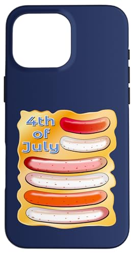 USA AMERIKA BRATWURST BBQ WÜRSTCHEN GRILLEN Hülle für iPhone 16 Pro Max von Meat Veggie BBQ Sizzle Through Grill Seasons