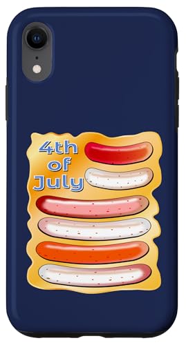 USA AMERIKA BRATWURST BBQ WÜRSTCHEN GRILLEN Hülle für iPhone XR von Meat Veggie BBQ Sizzle Through Grill Seasons