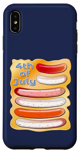 USA AMERIKA BRATWURST BBQ WÜRSTCHEN GRILLEN Hülle für iPhone XS Max von Meat Veggie BBQ Sizzle Through Grill Seasons