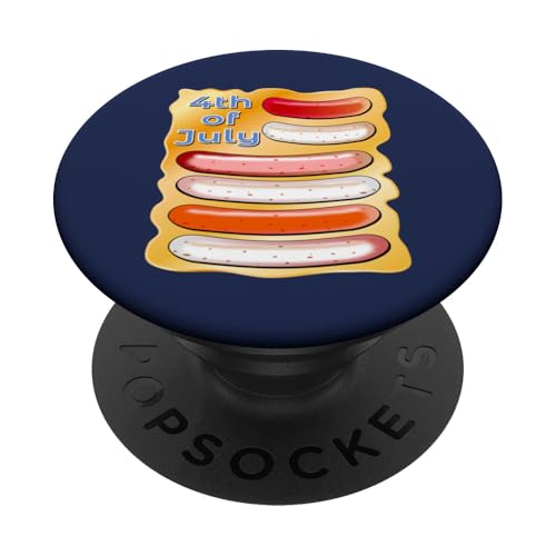 USA AMERIKA BRATWURST BBQ WÜRSTCHEN GRILLEN PopSockets Klebender PopGrip USA AMERIKA BRATWURST BBQ WÜRSTCHEN GRILLEN PopSockets Klebender PopGrip von Meat Veggie BBQ Sizzle Through Grill Seasons