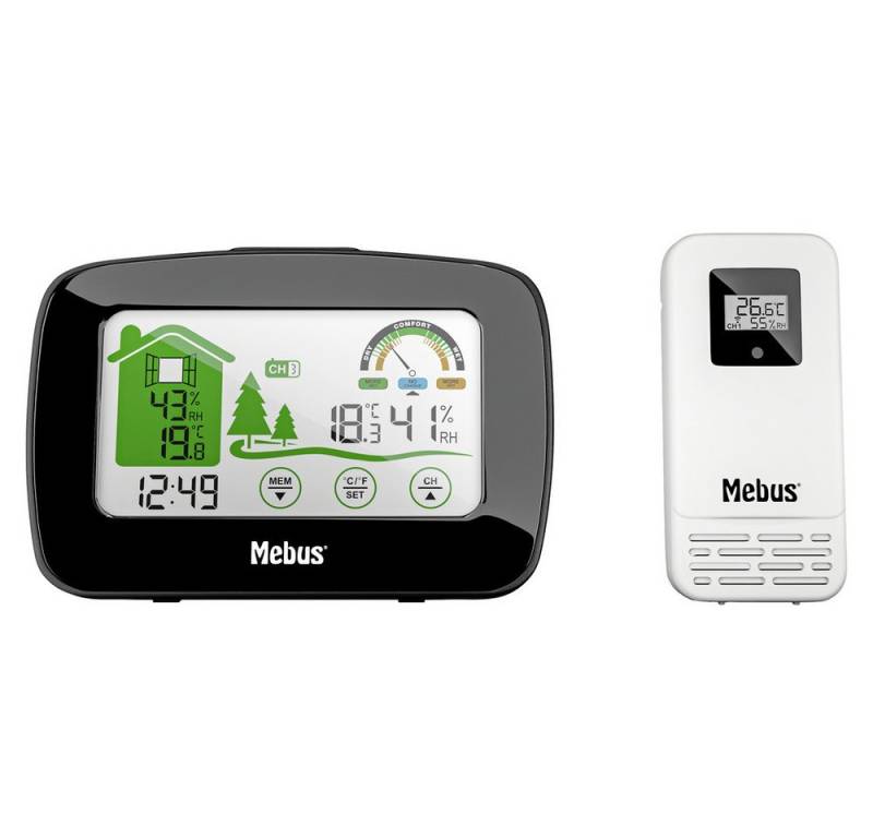 Mebus Mebus 11037 11037 Funk-Wetterstation Wetterstation von Mebus