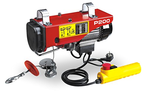Mecafer 470102 Elektrischer Flaschenzug 100/200 kg von Mecafer