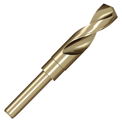 Meccion HSS-Co Metallbohrer Professional Abgedrehter Schaft Präzisions Geschliffene Spiralbohrer für Metall, Edelstahl und Eisen (20.5mm) von Meccion