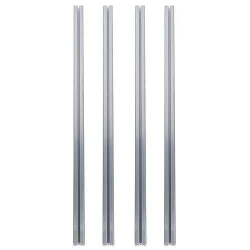 Aluminiumprofil-Set 4040 T-Nut Europäischer Standard Eloxierte Schiene 3D-Drucker CNC DIY 1000mm 4-Teiliges von MechKit