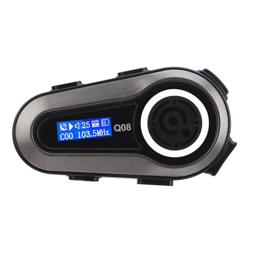MechKit Motorradhelm-Lautsprecher, V5.3 Bluetooth-Headset IPX6 Wasserdichtes EQ-Sound-Motorrad-Headset Zum Fahren MechKit Motorradhelm-Lautsprecher, V5.3 Bluetooth-Headset IPX6 Wasserdichtes EQ-Sound-Motorrad-Headset Zum Fahren von MechKit