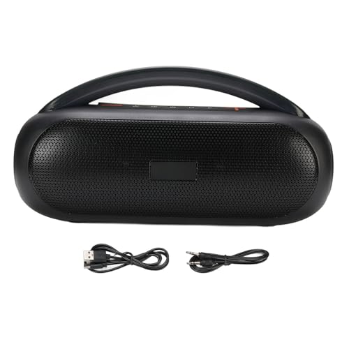 MechKit Tragbarer Bluetooth Lautsprecher, 60W Clear Sound Bluetooth 5.4 Wireless Lautsprecher mit LED -Licht Eindringlichen 360 ° Surround Sound für Home Party Outdoor Camping MechKit Tragbarer Bluetooth Lautsprecher, 60W Clear Sound Bluetooth 5.4 Wireless Lautsprecher mit LED -Licht Eindringlichen 360 ° Surround Sound für Home Party Outdoor Camping von MechKit
