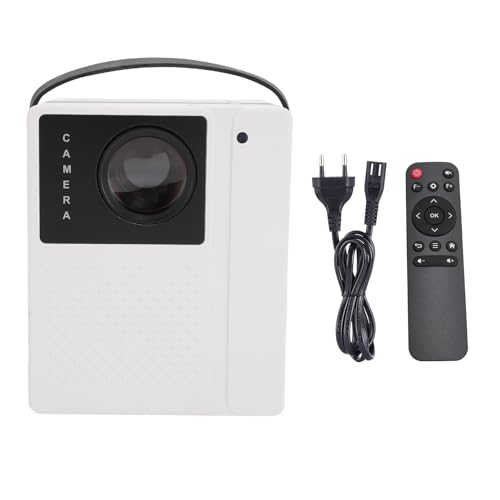 Mechkit Mini Projector, 100 Zoll 600p HD Tragbarer Videoprojektor mit Fernbedienung, Eingebauter Lautsprecherunterstützung 64G Speicherkarte, Kompatibel mit Laptop, PC, (EU Mechkit Mini Projector, 100 Zoll 600p HD Tragbarer Videoprojektor mit Fernbedienung, Eingebauter Lautsprecherunterstützung 64G Speicherkarte, Kompatibel mit Laptop, PC, (EU von MechKit