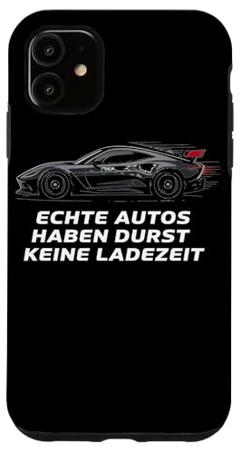 Echte Autos Haben Durst Keine Ladezeit Mechaniker Werkstatt Hülle für iPhone 11 Echte Autos Haben Durst Keine Ladezeit Mechaniker Werkstatt Hülle für iPhone 11 von Mechaniker Werkstatt Auto Liebhaber Motorsport