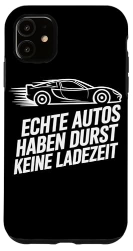 Echte Autos Haben Durst Keine Ladezeit Mechaniker Werkstatt Hülle für iPhone 11 Echte Autos Haben Durst Keine Ladezeit Mechaniker Werkstatt Hülle für iPhone 11 von Mechaniker Werkstatt Auto Liebhaber Motorsport