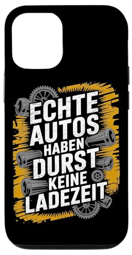 Echte Autos Haben Durst Keine Ladezeit Mechaniker Werkstatt Hülle für iPhone 12/12 Pro Echte Autos Haben Durst Keine Ladezeit Mechaniker Werkstatt Hülle für iPhone 12/12 Pro von Mechaniker Werkstatt Auto Liebhaber Motorsport