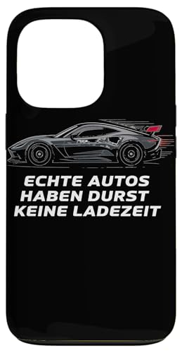 Echte Autos Haben Durst Keine Ladezeit Mechaniker Werkstatt Hülle für iPhone 13 Pro von Mechaniker Werkstatt Auto Liebhaber Motorsport