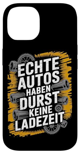 Echte Autos Haben Durst Keine Ladezeit Mechaniker Werkstatt Hülle für iPhone 14 Echte Autos Haben Durst Keine Ladezeit Mechaniker Werkstatt Hülle für iPhone 14 von Mechaniker Werkstatt Auto Liebhaber Motorsport