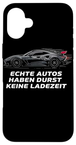 Echte Autos Haben Durst Keine Ladezeit Mechaniker Werkstatt Hülle für iPhone 16 Plus Echte Autos Haben Durst Keine Ladezeit Mechaniker Werkstatt Hülle für iPhone 16 Plus von Mechaniker Werkstatt Auto Liebhaber Motorsport