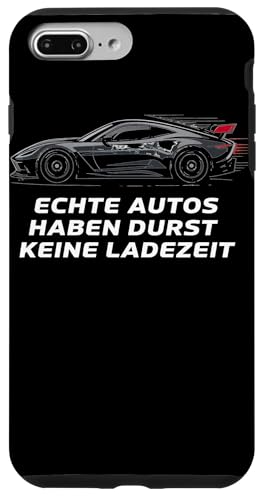 Echte Autos Haben Durst Keine Ladezeit Mechaniker Werkstatt Hülle für iPhone 7 Plus/8 Plus von Mechaniker Werkstatt Auto Liebhaber Motorsport