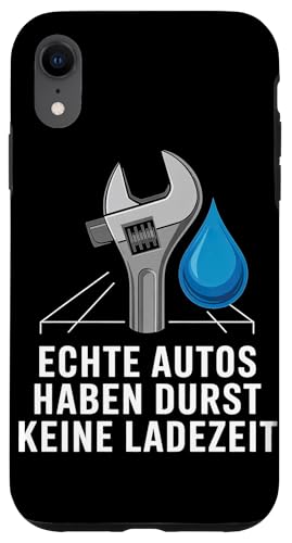 Echte Autos Haben Durst Keine Ladezeit Mechaniker Werkstatt Hülle für iPhone XR Echte Autos Haben Durst Keine Ladezeit Mechaniker Werkstatt Hülle für iPhone XR von Mechaniker Werkstatt Auto Liebhaber Motorsport