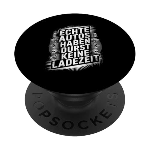 Echte Autos Haben Durst Keine Ladezeit Mechaniker Werkstatt PopSockets Klebender PopGrip Echte Autos Haben Durst Keine Ladezeit Mechaniker Werkstatt PopSockets Klebender PopGrip von Mechaniker Werkstatt Auto Liebhaber Motorsport