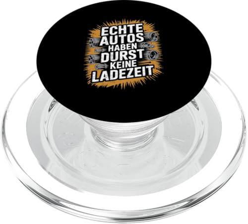 Echte Autos Haben Durst Keine Ladezeit Mechaniker Werkstatt PopSockets PopGrip für MagSafe Echte Autos Haben Durst Keine Ladezeit Mechaniker Werkstatt PopSockets PopGrip für MagSafe von Mechaniker Werkstatt Auto Liebhaber Motorsport