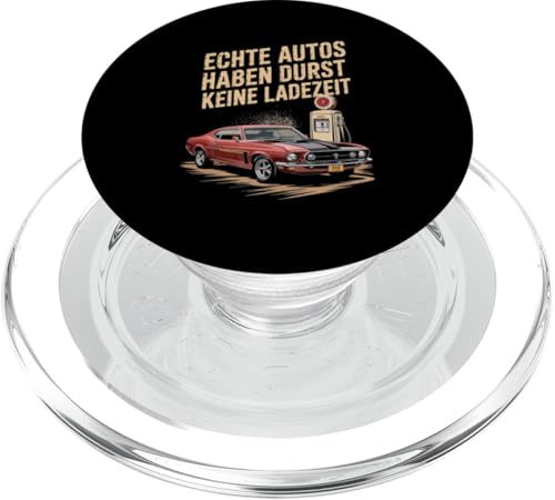 Echte Autos Haben Durst Keine Ladezeit Mechaniker Werkstatt PopSockets PopGrip für MagSafe Echte Autos Haben Durst Keine Ladezeit Mechaniker Werkstatt PopSockets PopGrip für MagSafe von Mechaniker Werkstatt Auto Liebhaber Motorsport
