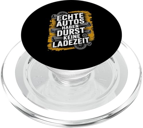 Echte Autos Haben Durst Keine Ladezeit Mechaniker Werkstatt PopSockets PopGrip für MagSafe Echte Autos Haben Durst Keine Ladezeit Mechaniker Werkstatt PopSockets PopGrip für MagSafe von Mechaniker Werkstatt Auto Liebhaber Motorsport
