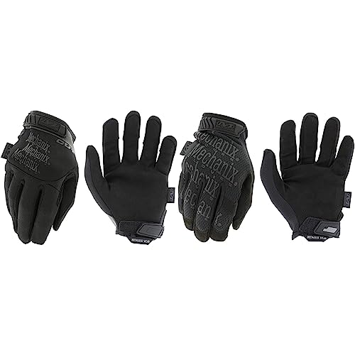 Mechanix Herren handschoenen handschoenen, Covert, L EU & MG-55-008 Wear Original Covert Handschuhe (Small, Vollständig schwarz) Einsatzhandschuhe 260, 1 von Mechanix Wear