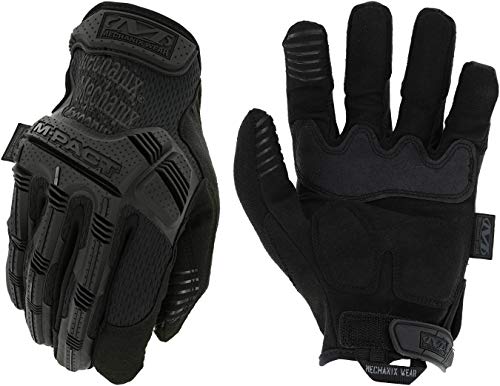 Mechanix Wear M-Pact Covert Taktische Handschuhe mit sicherem Sitz, Touchscreen-fähiger Sicherheitshandschuh für Herren, Arbeitshandschuh mit Schlagschutz und Vibrationsdämpfung (Schwarz, X-Large) von Mechanix Wear