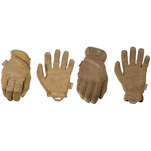 Mechanix Wear Specialty Vent Coyote Handschuhe (Medium, Beige) FastFit Coyote Taktische Arbeitshandschuhe – Berührungsfähig, formschlüssig, hohe Fingerfertigkeit (X-Large, Coyote) von Mechanix Wear