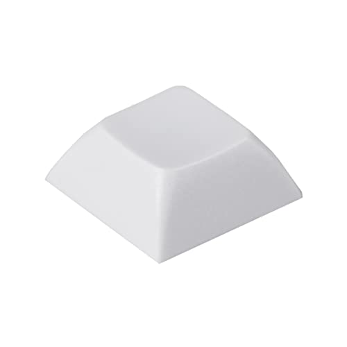 Mechkeeb 24 Stück DSA Profile Blank 1U Tastenkappen 1,3 mm PBT für MX Switches Tastatur Ersatz Tastenkappen von Mechkeeb