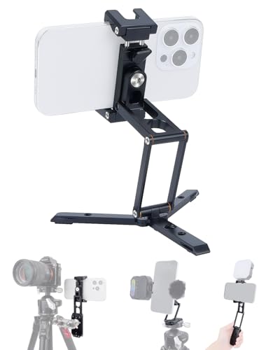 Mechrig Arca 71002 Handy-Kamera-Halterungen, Metall, passend für jedes Smartphone, Arca Dovetail Quick Release Base von Mechrig